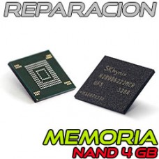 Cambio de memoria NAND interna 4 Gb XBOX360